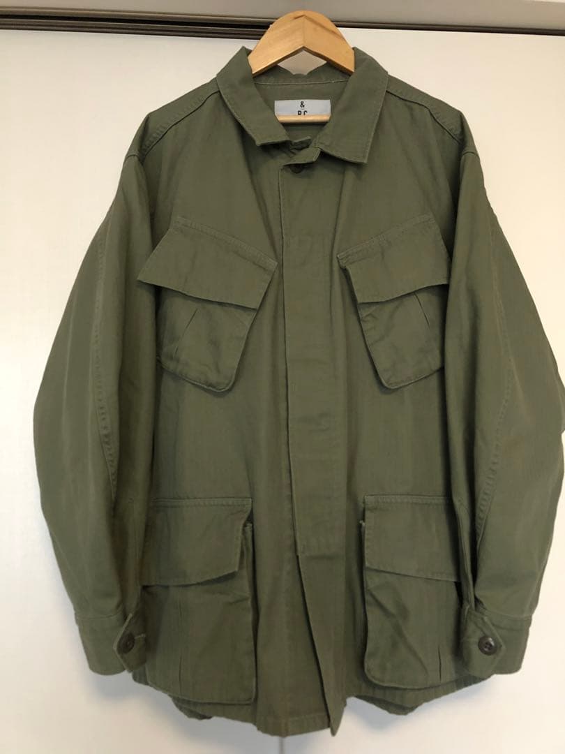 Curensology 〈＆RC〉ファティーグジャケット　　ヴィンテージライク