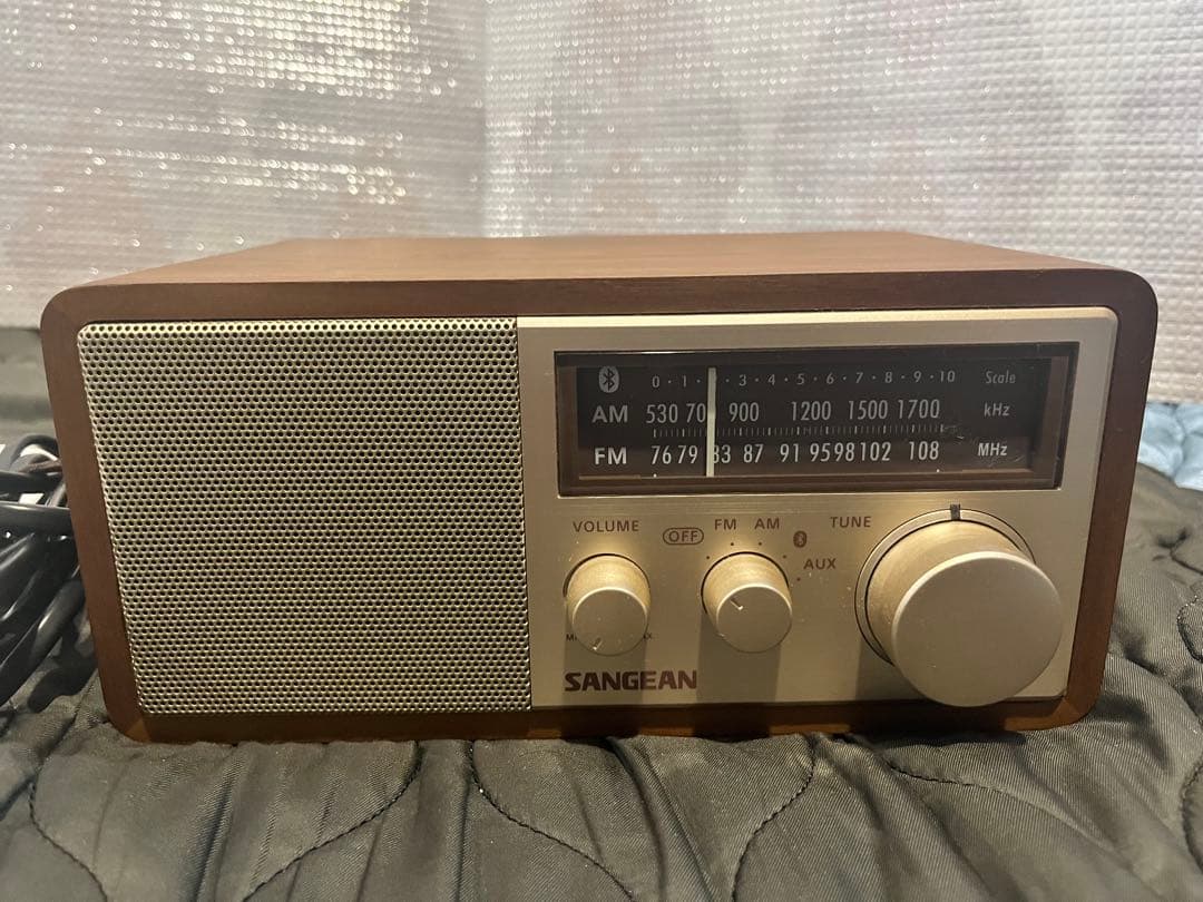 Sangean ウォールナット WR-302