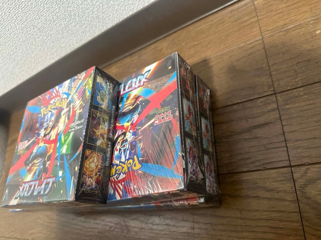 新品未開封　正規シュリンク付き　メガブレイブ　5boxセット売り！