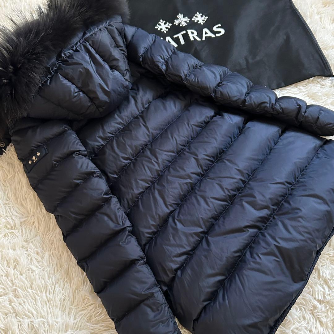 【極美品】22AW タトラス SARMA ダウンコート ネイビー 濃紺 01 S