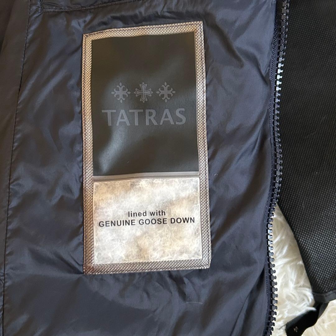 【極美品】22AW タトラス SARMA ダウンコート ネイビー 濃紺 01 S