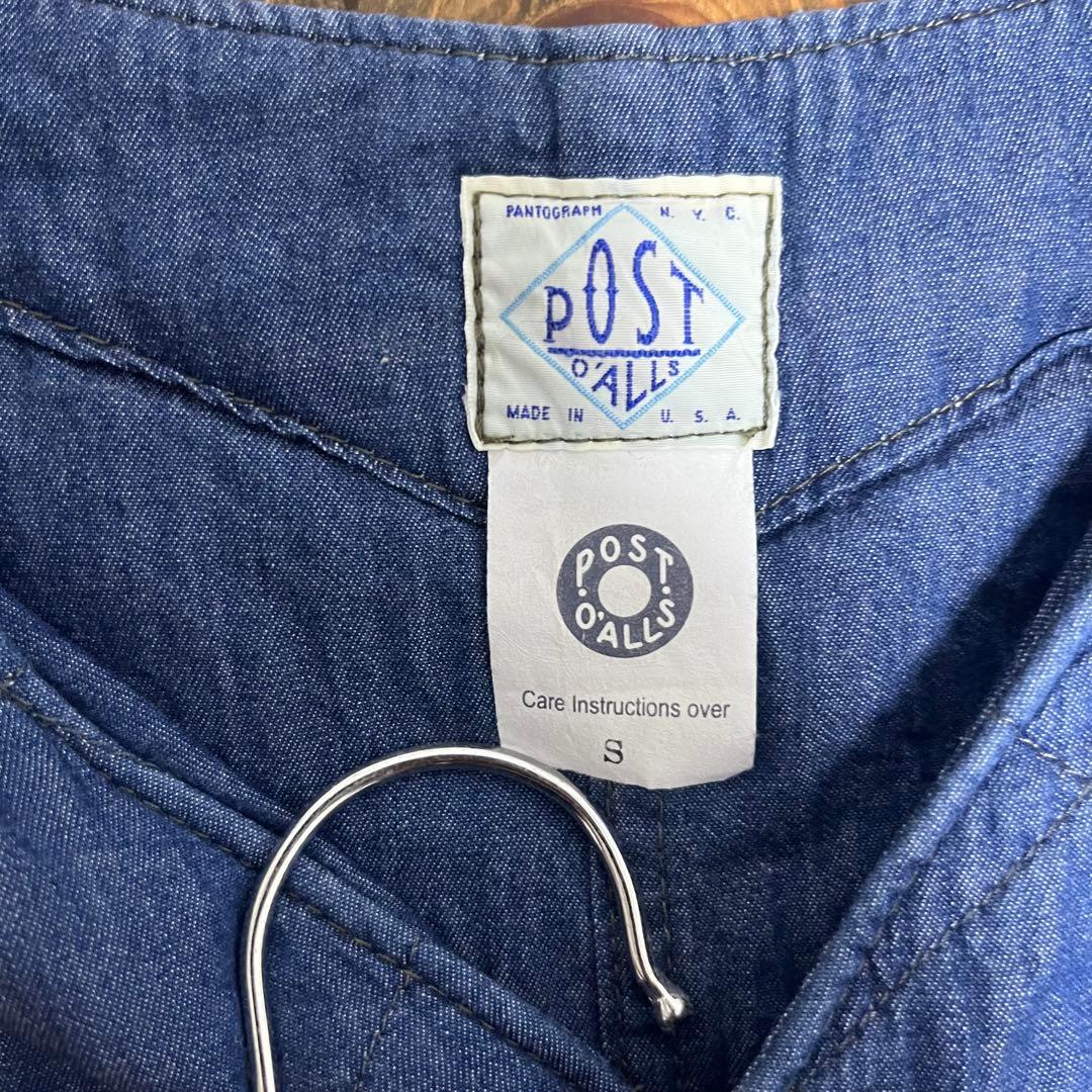 POST O’ALLS 別注ロイヤルトラベラー　デニム　中綿入り　USA製