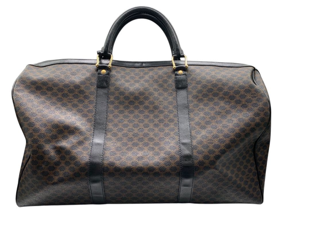 CELINE （セリーヌ）ヴィンテージ マカダム トラベルバッグ
