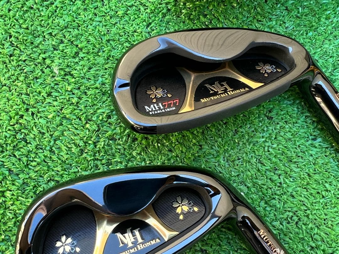 ぼ*ん様 MUTSUMI HONMA MH777 ワンレングス アイアンセット