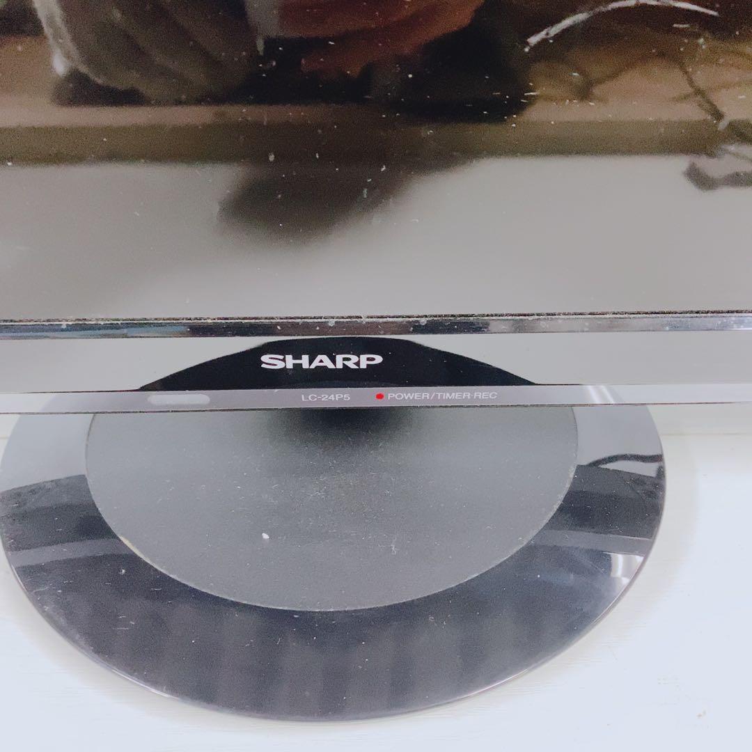 シャープ 24型 液晶テレビ AQUOS LC-24P5 2017年製 裏録対応
