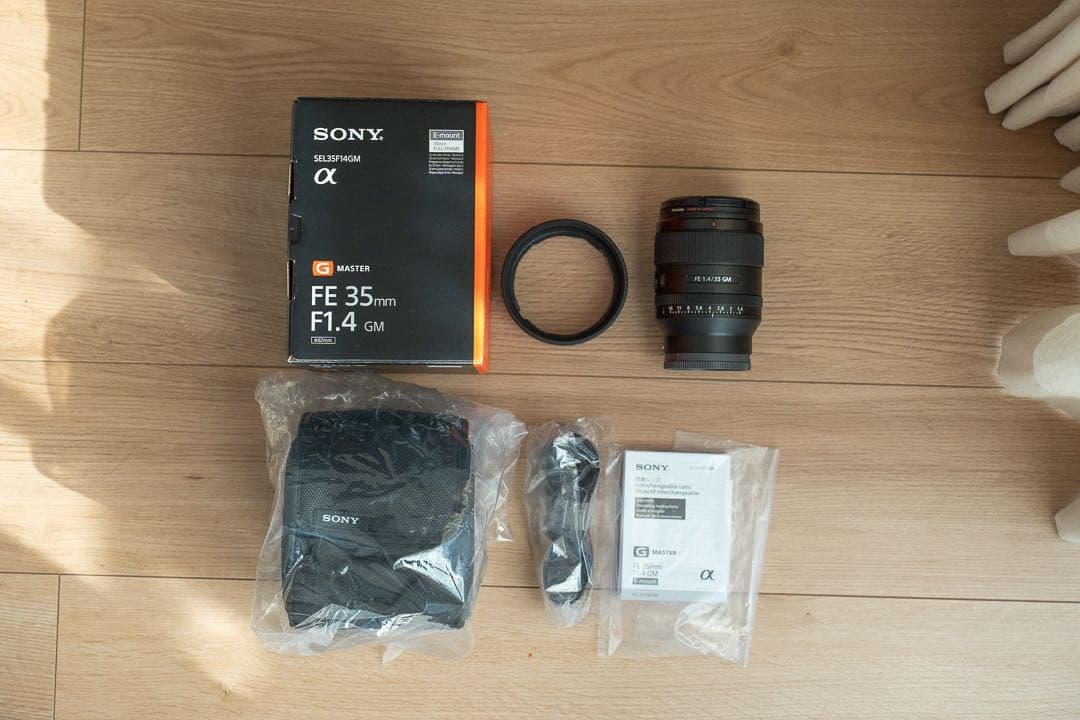 限定価格SONY FE 35mm F1.4 GM レンズ