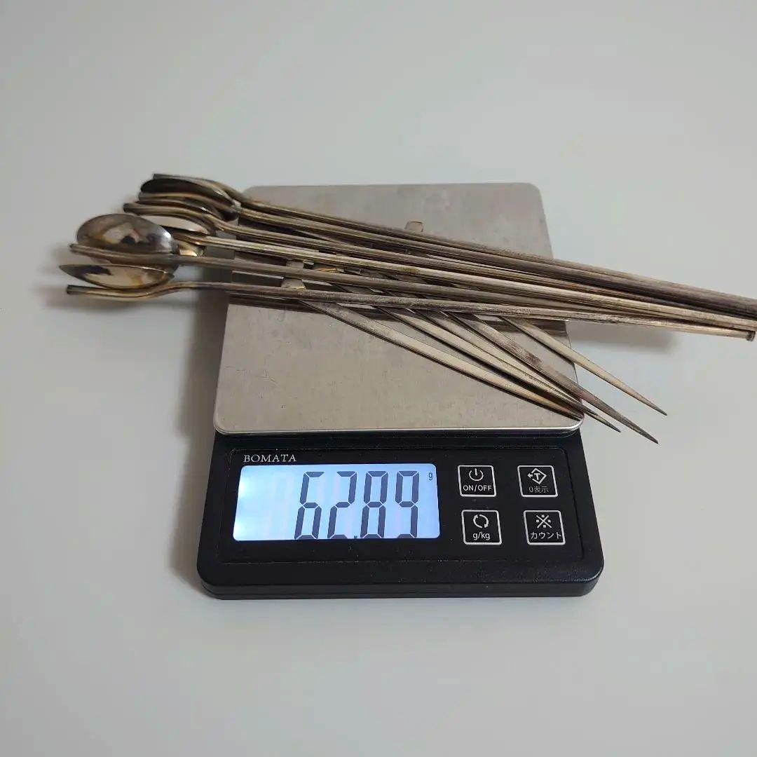 銀製 スプーンセット6本銀製ピン5本おまとめ品