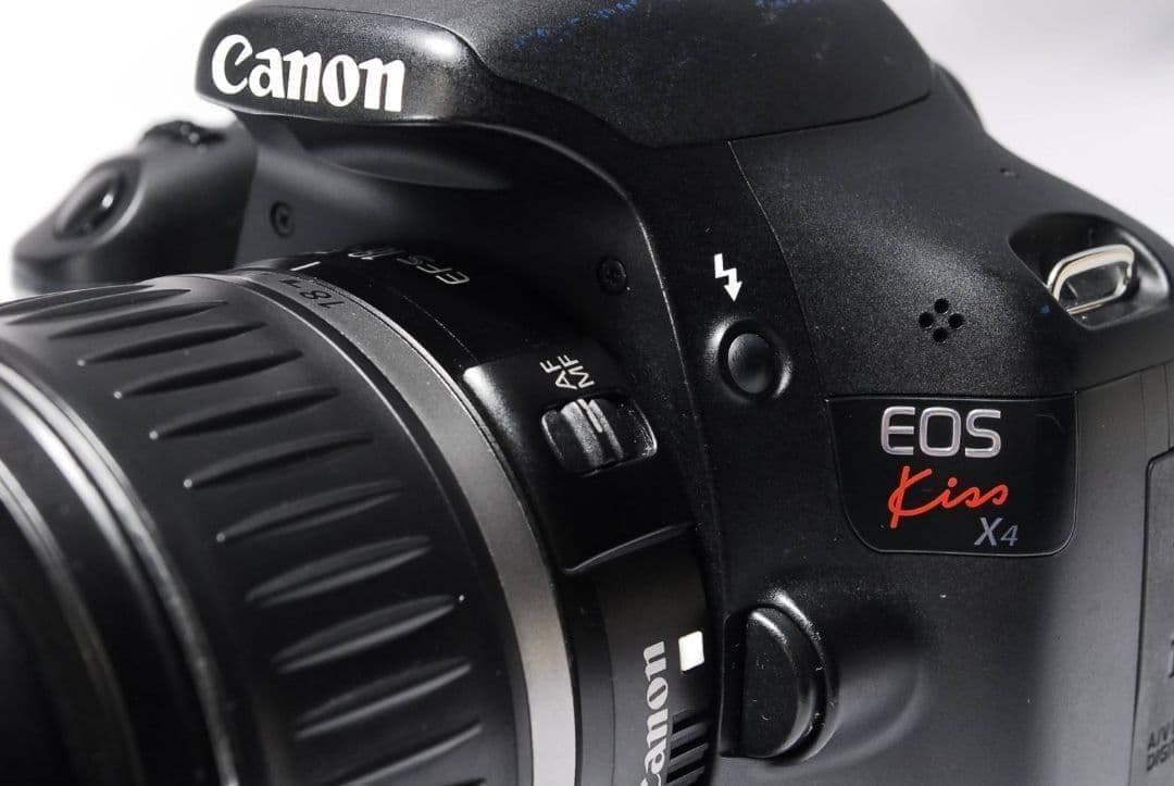 ♥望遠レンズ付♥Canon Kiss X4☆一眼レフカメラ☆美品☆Wレンズ