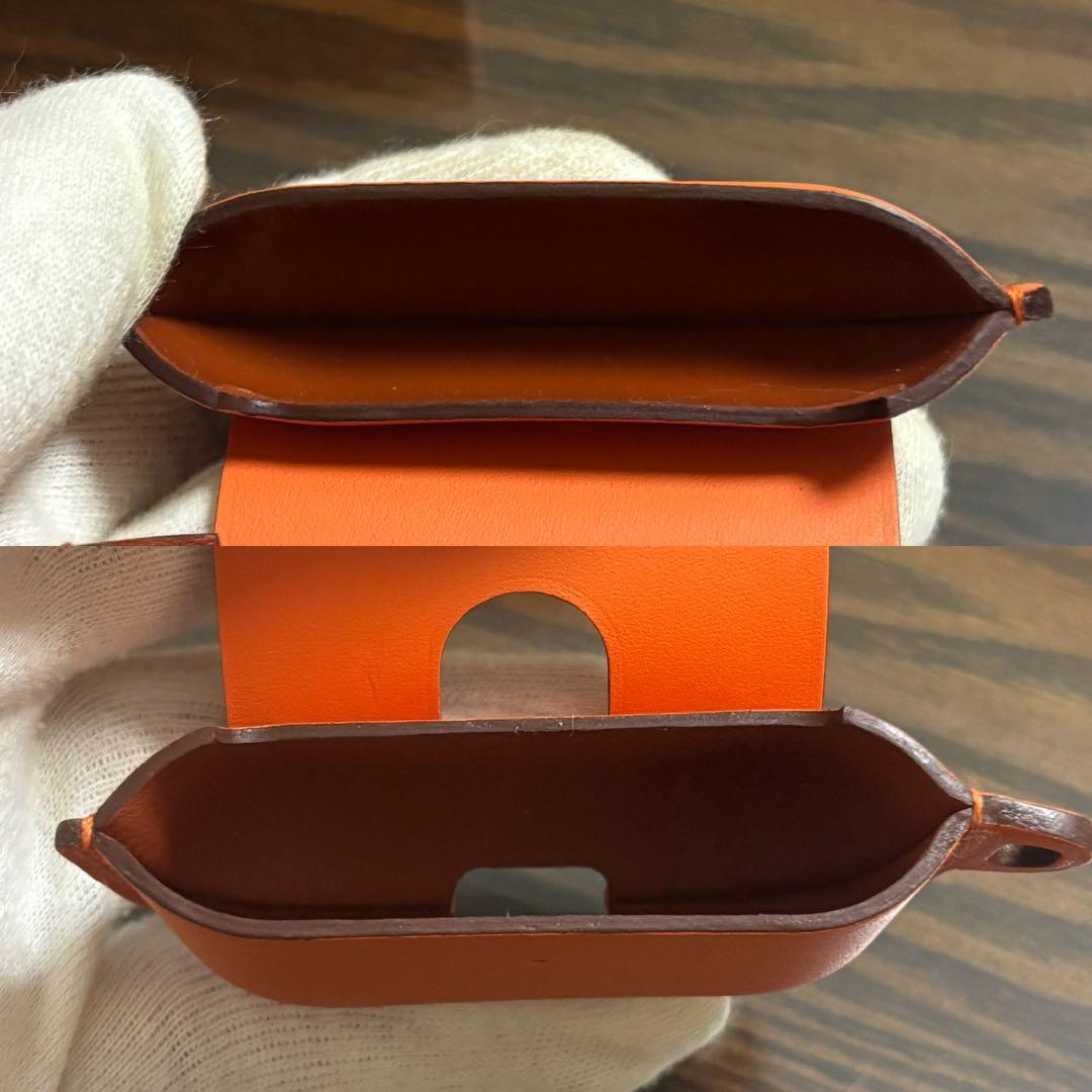 ［未使用］エルメス AirPods Pro2 イヤホンケース　2023 オレンジ