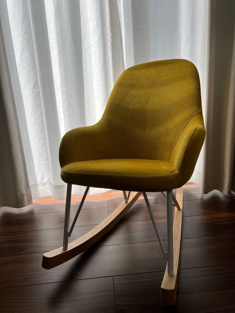 ロッキングチェア　ダルトン　マスタード　S