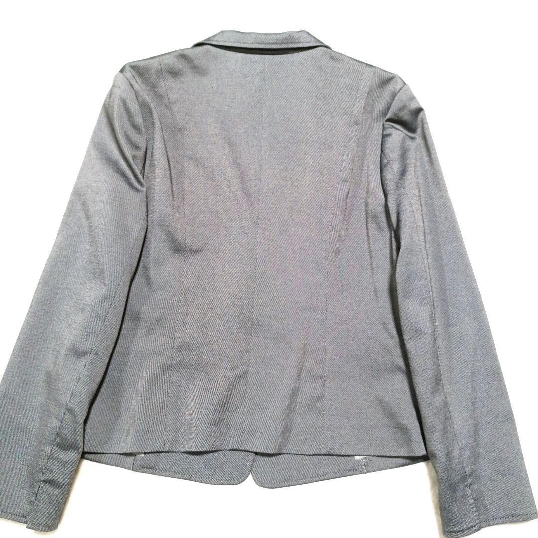 【22OCTOBRE】 セットアップ パンツスーツ　グレー　光沢　【超美品】