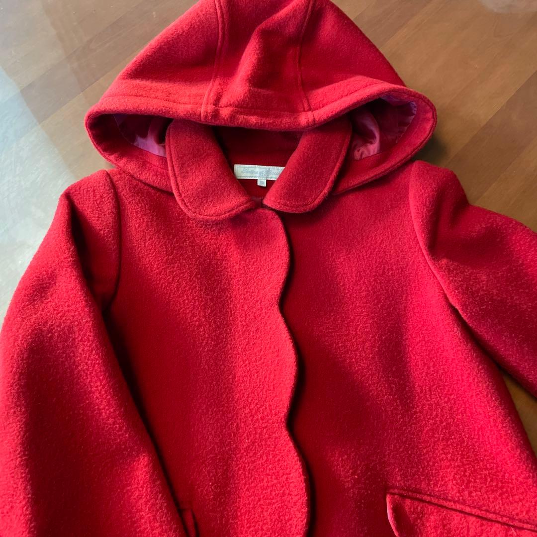 タルティーヌエショコラ　赤ずきんちゃんコート　130