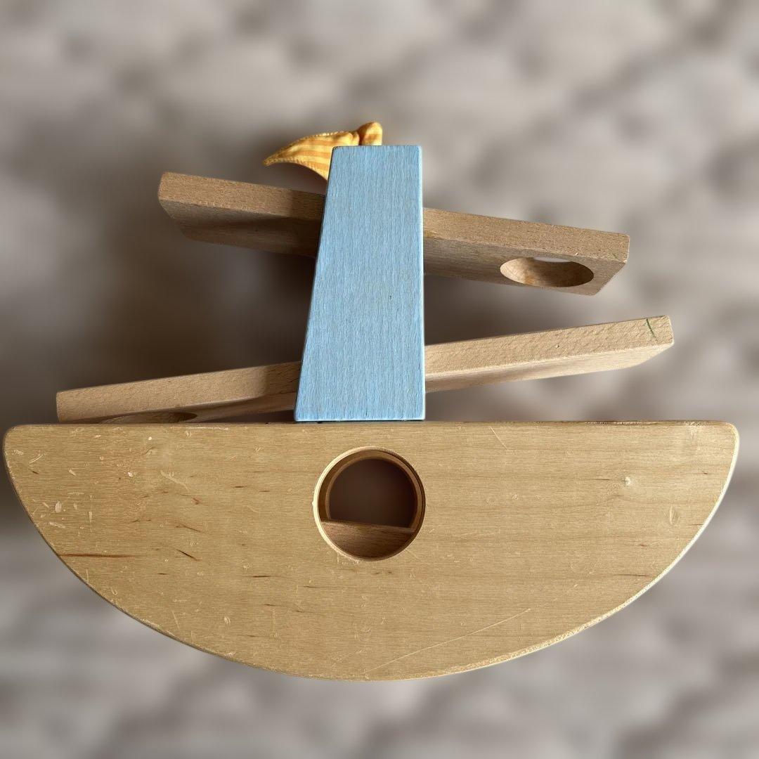 HABA はじめてのクーゲルバーンシップ　知育玩具