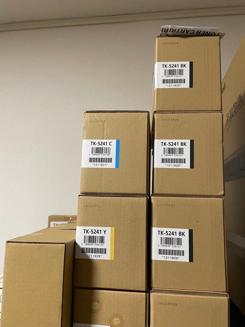 京セラ　レーザープリンター用TK-5241 トナーカートリッジセット