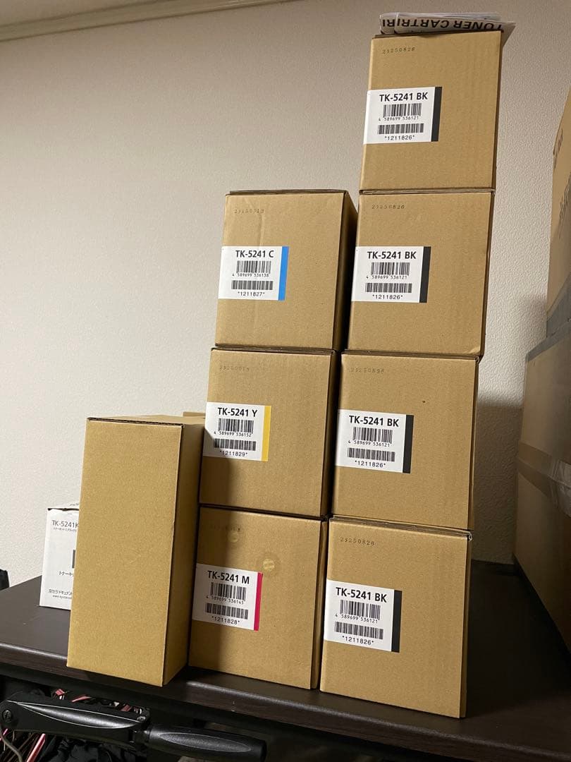 京セラ　レーザープリンター用TK-5241 トナーカートリッジセット
