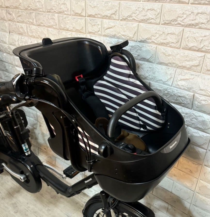 ✨美品✨大容量8Ah✨室内保管✨パナソニック ギュット　子供乗せ電動自転車