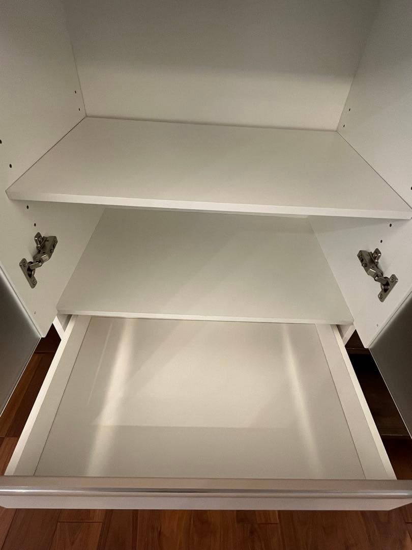 ニトリ　食器棚(フォルムN SK1860 WH)