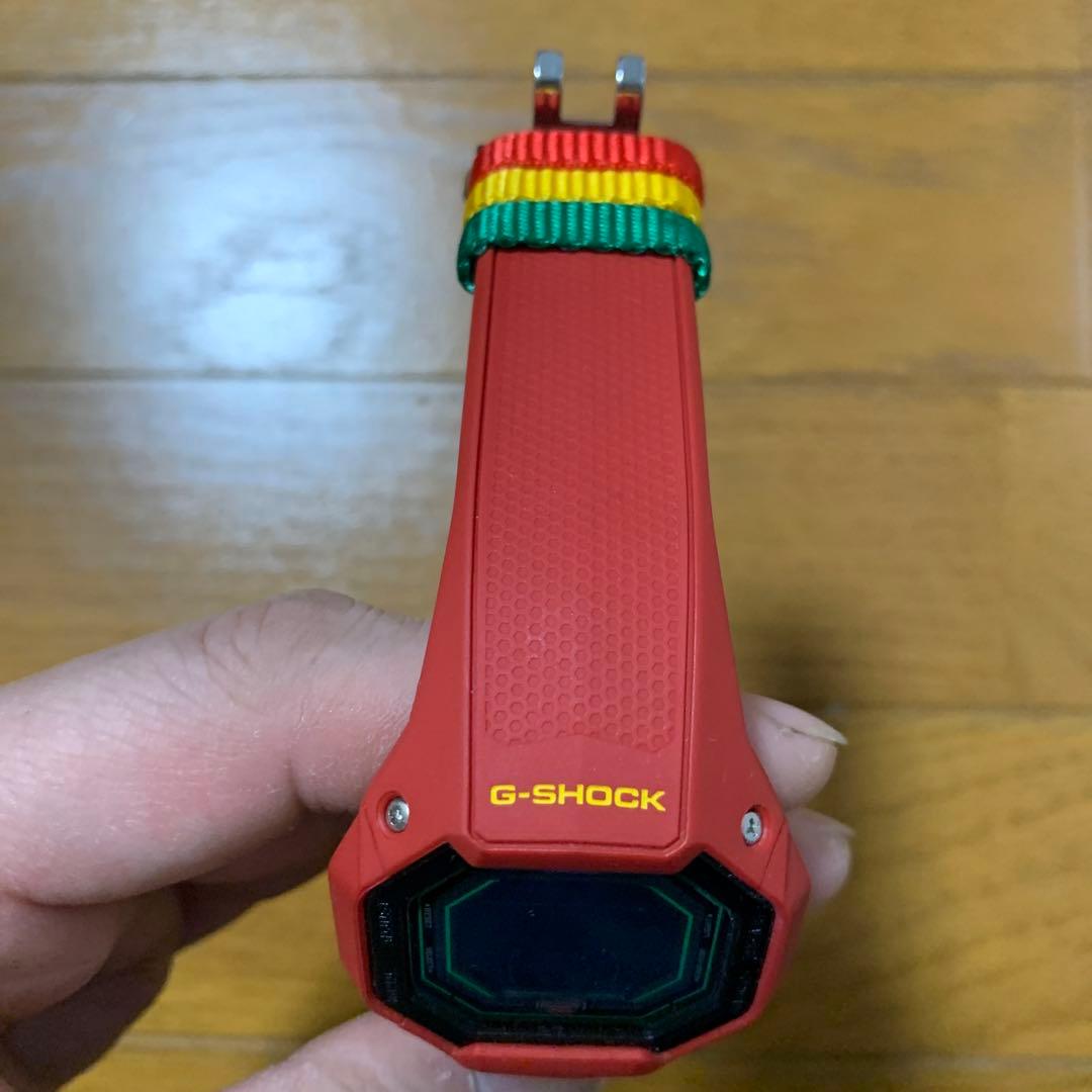 電池切れ　現状品　G-SHOCK G-056RE レッド　カシオ