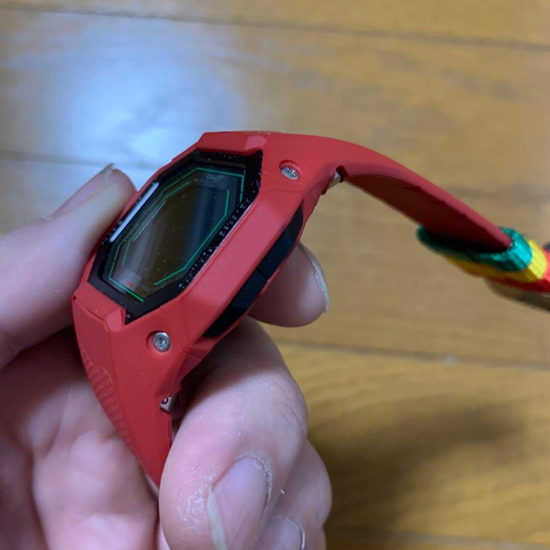 電池切れ　現状品　G-SHOCK G-056RE レッド　カシオ