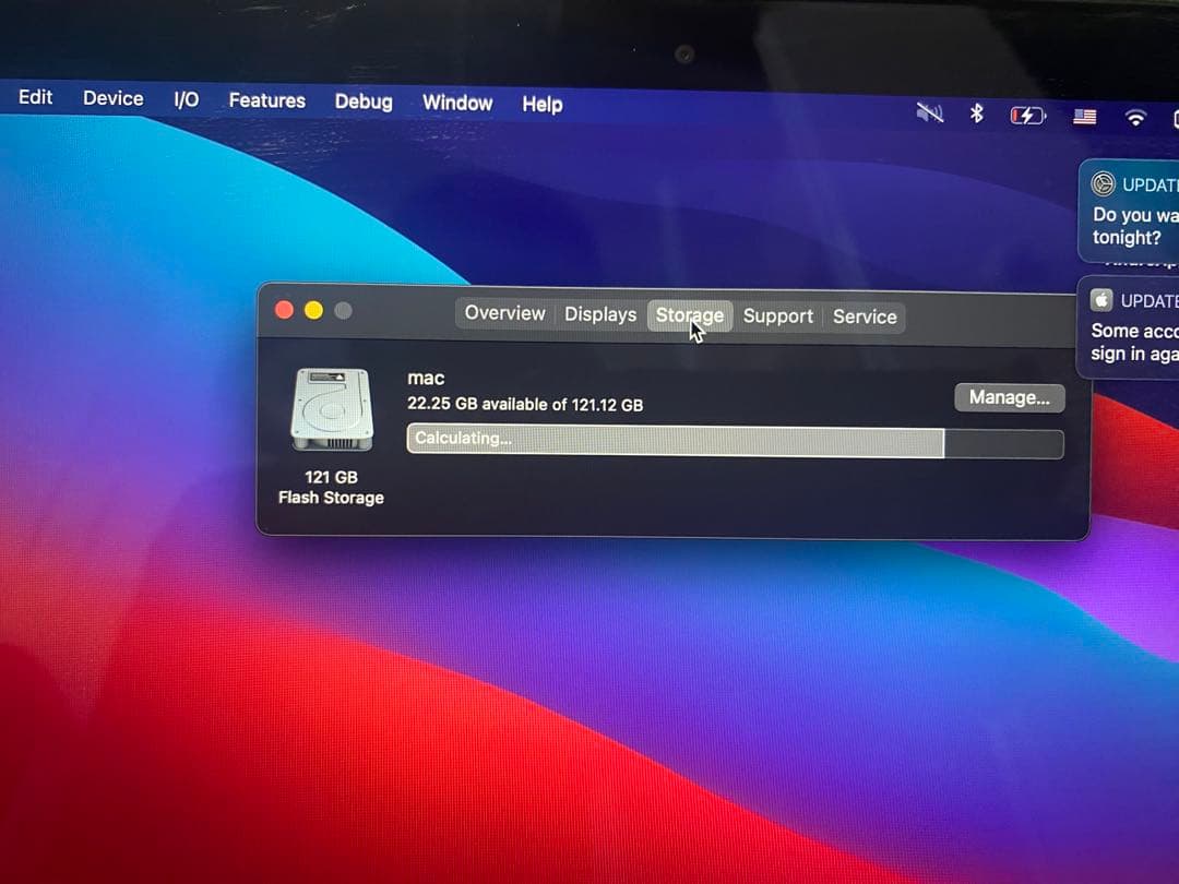 MacBook Pro A1502 8GB 128GB Retina 13インチ