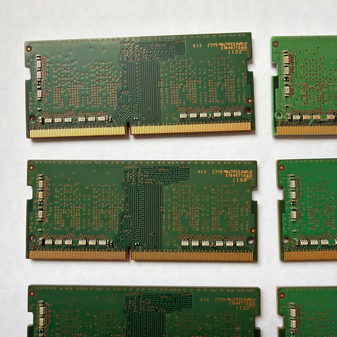 【動作確認済】Samsung DDR4 3200 8GB ×10枚 /ノート用