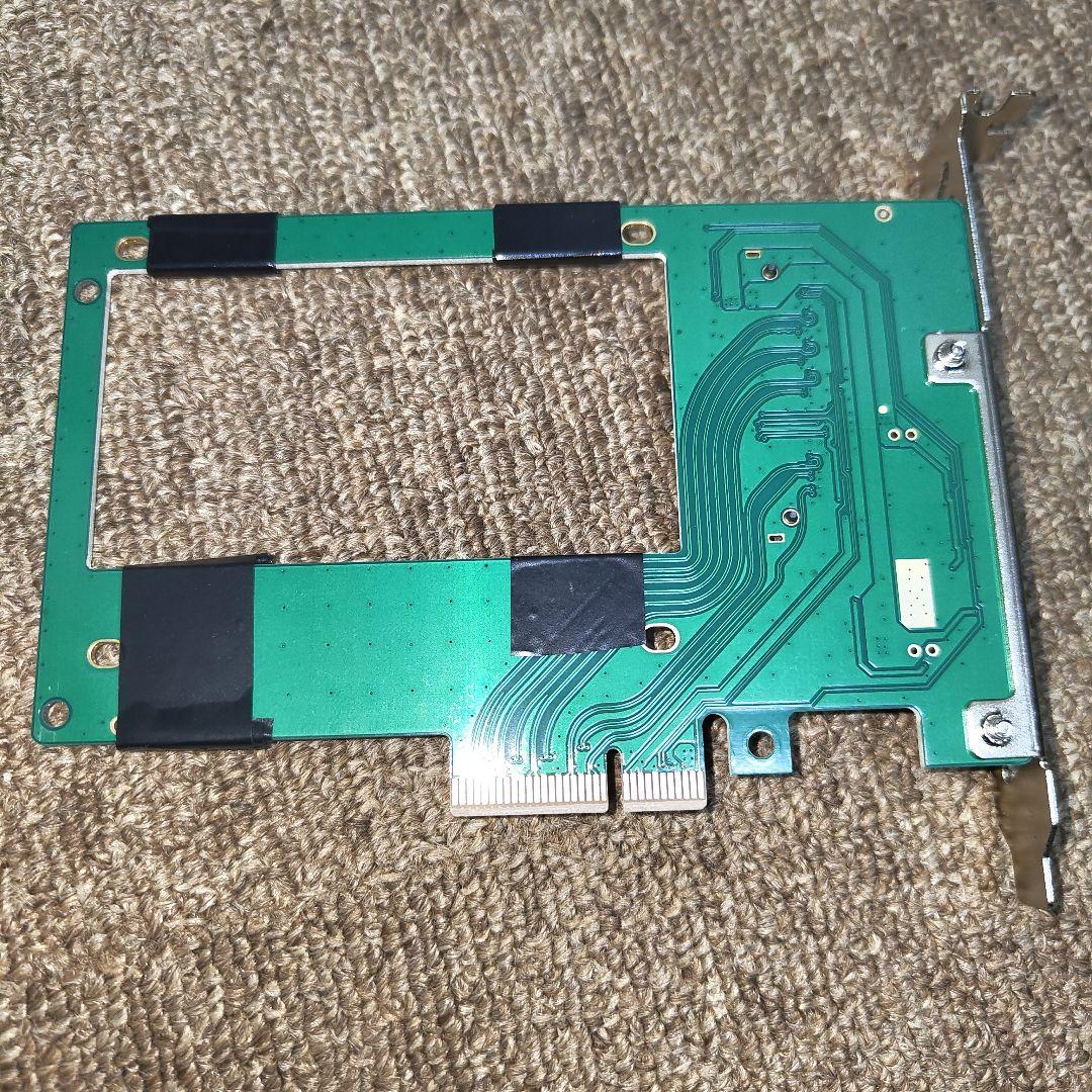 Optane P4800X 375GB U.2→PCIE変換アダプター付き