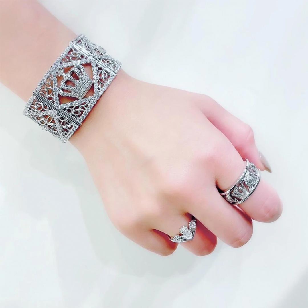 定価3.2万★ジャスティンデイビス MY LOVEリング（いぶし10号）