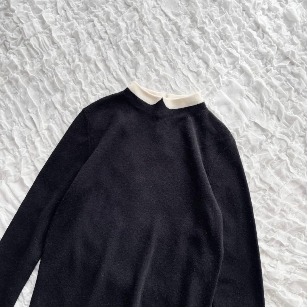 【美品】 マッキントッシュフィロソフィー ニット プルオーバー バイカラー