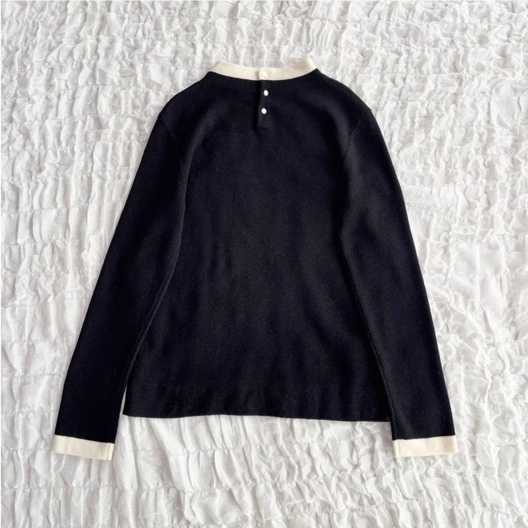 【美品】 マッキントッシュフィロソフィー ニット プルオーバー バイカラー