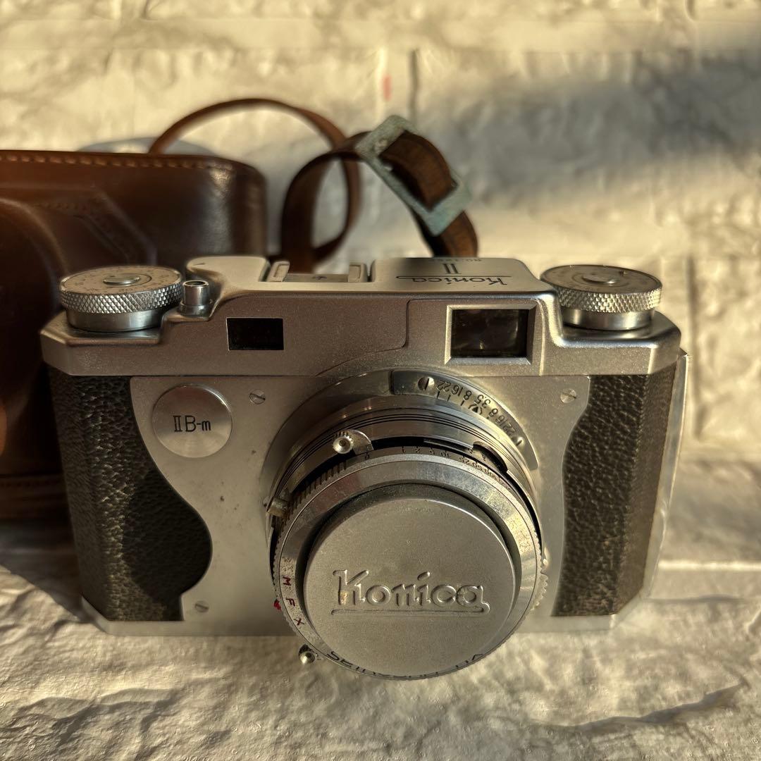 KONICA フィルムカメラ 昭和レトロ コンパクトカメラ 動作未確認