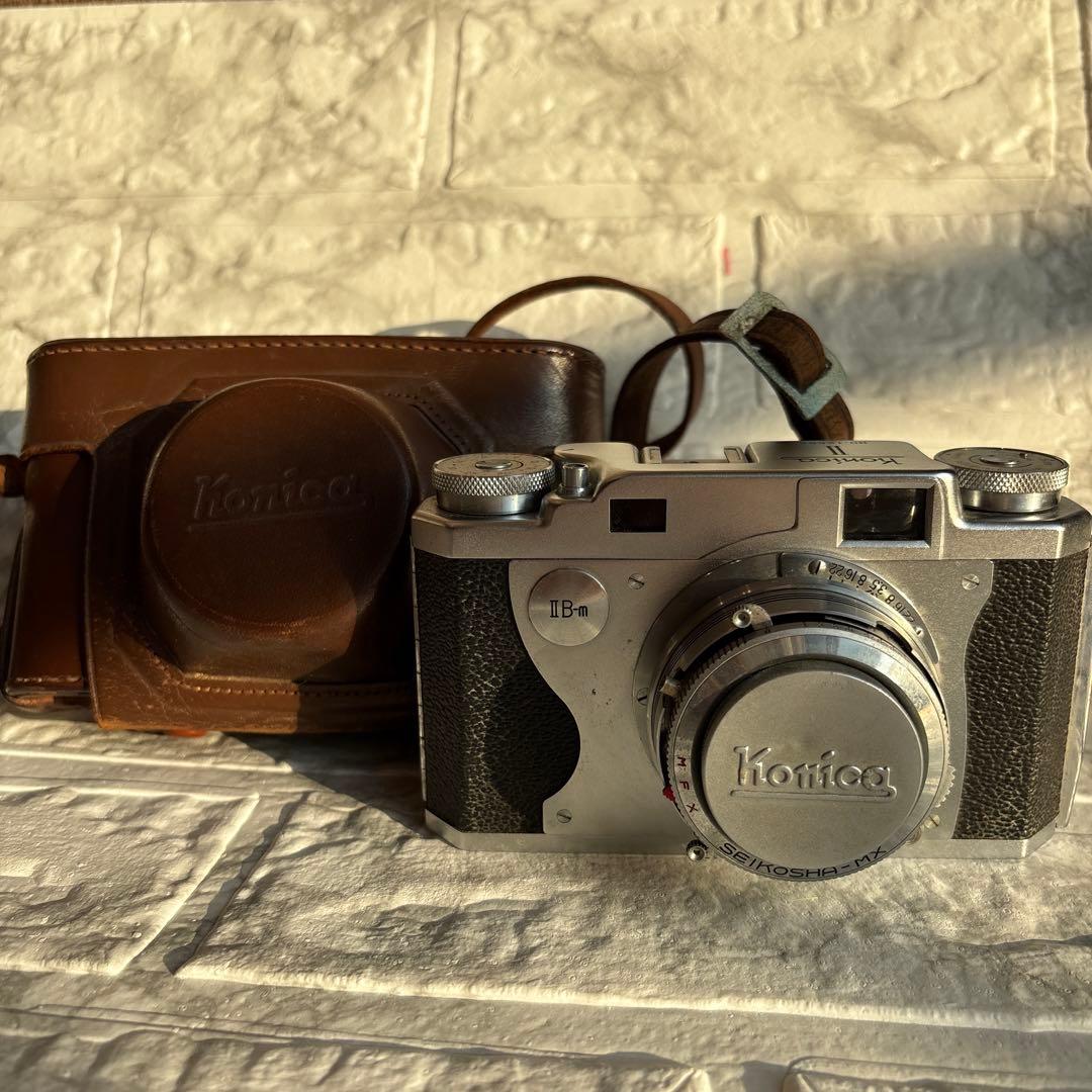 KONICA フィルムカメラ 昭和レトロ コンパクトカメラ 動作未確認