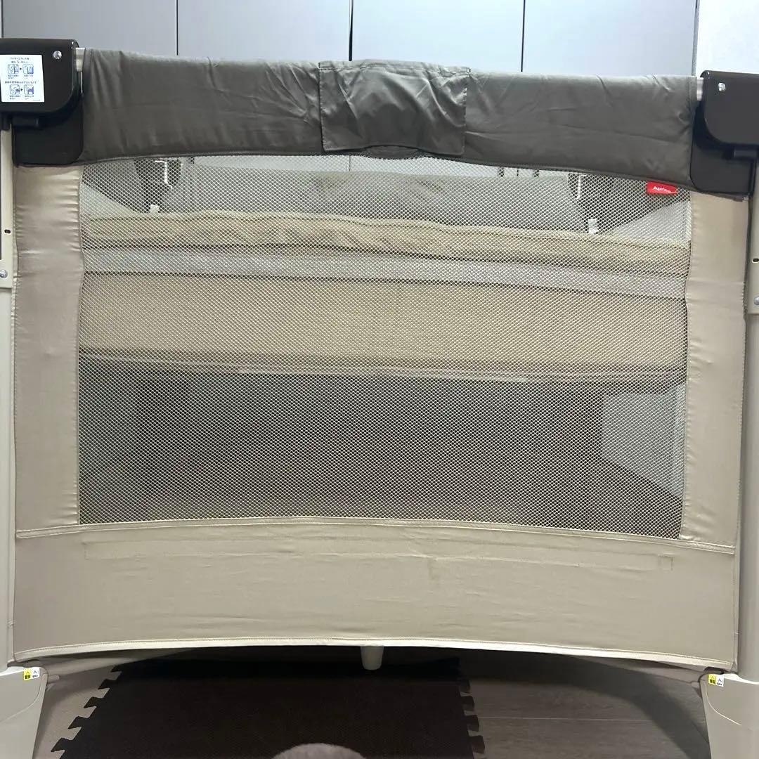 Aprica ココネルエアープラス ベビーベッド ココア