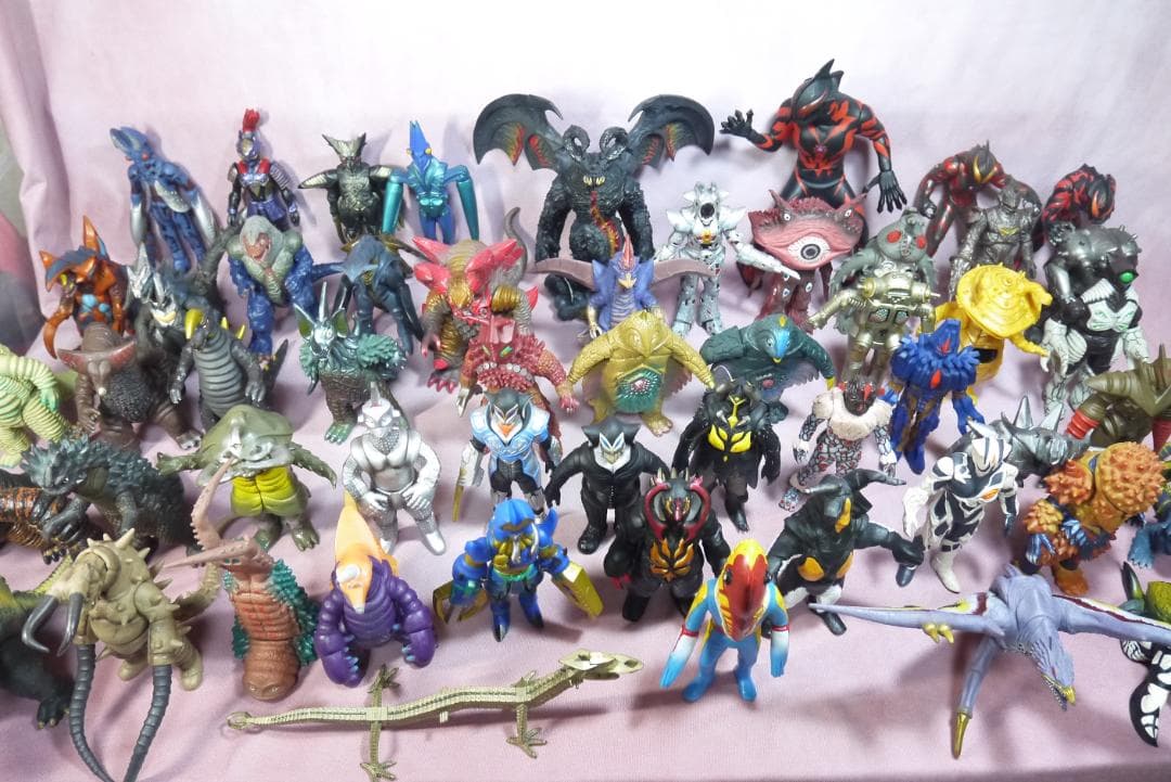 ウルトラ怪獣シリーズ　怪獣　ソフビ　55体セット