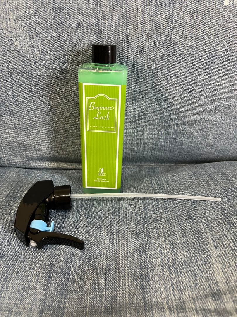 ながら洗車　セット　ビギナーズラック　スノーシャンプー　ミット　脱脂シャンプー