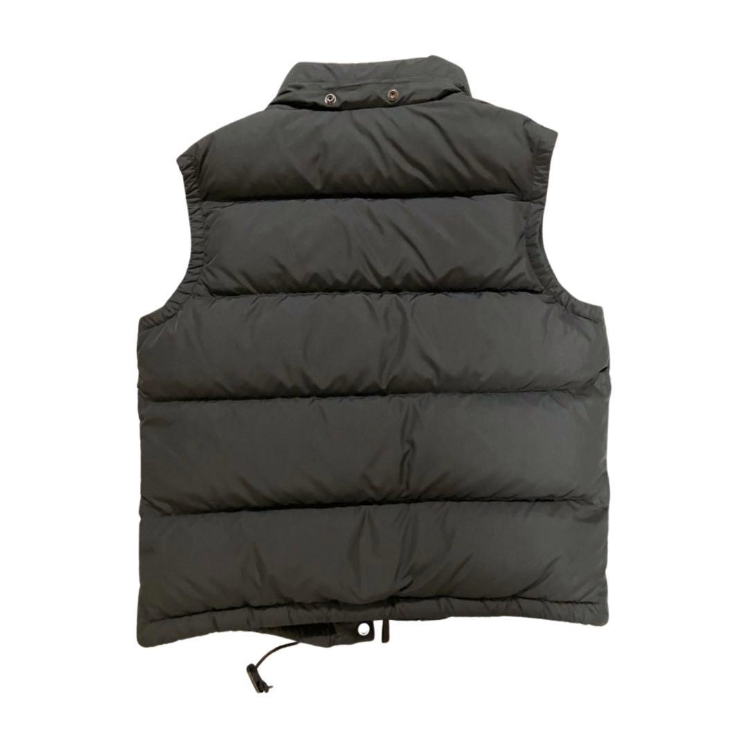 美品 ポロラルフローレン ダウンベスト 肉厚 黒 フード付 S メンズM相当