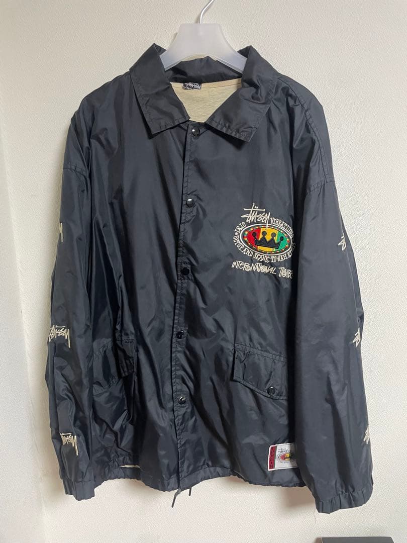 STUSSY コーチジャケット ラスタカラー