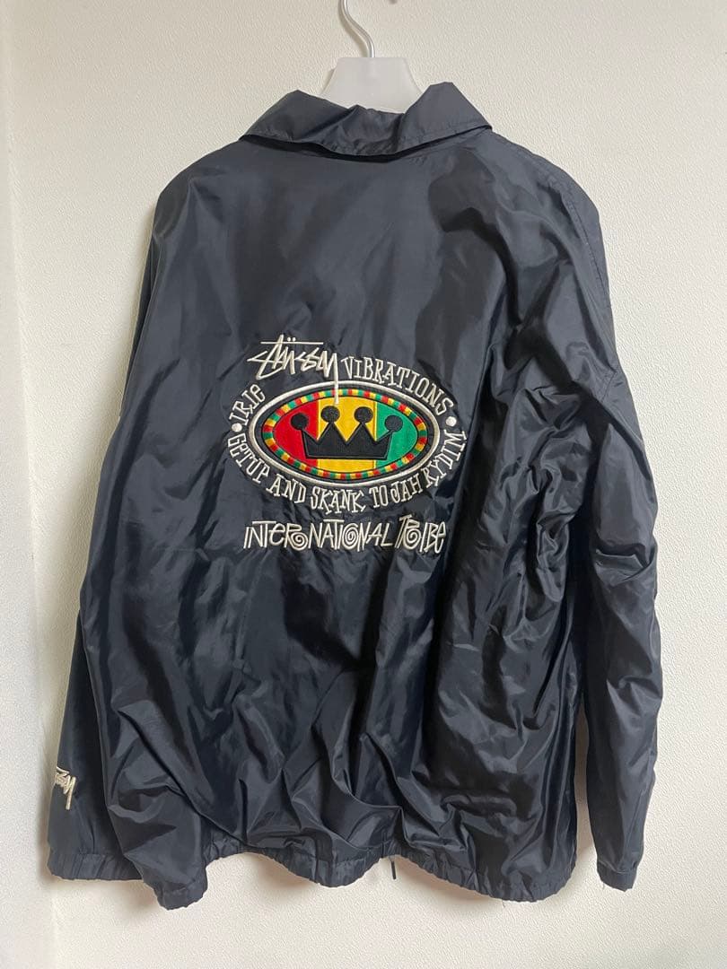 STUSSY コーチジャケット ラスタカラー