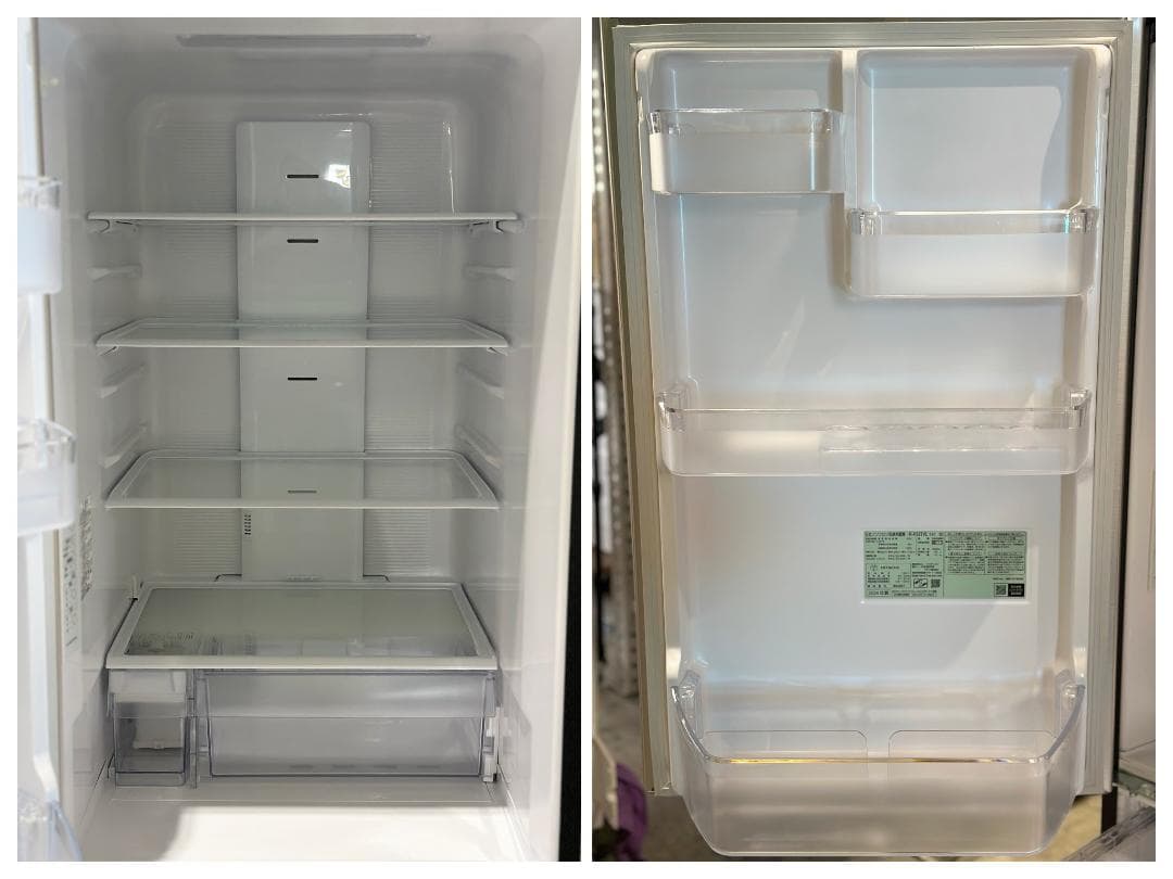 日立■3ドア冷蔵庫　R-V32TVL-N　315L　ライトゴールド　2024年製