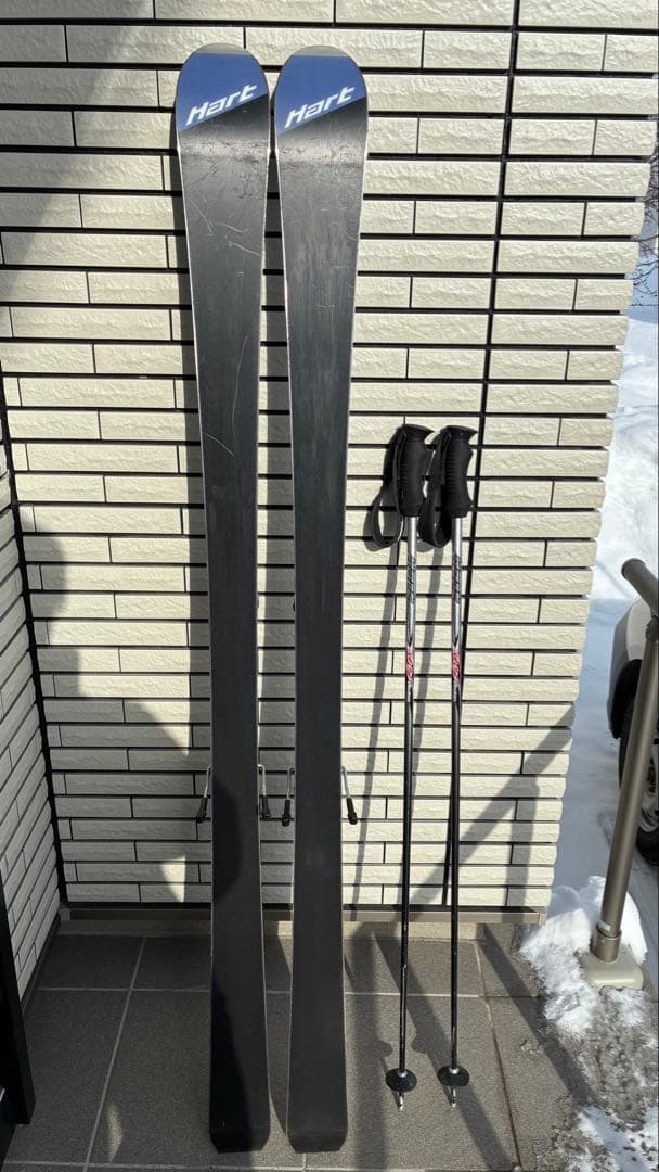 Hart circuit C5.2MTスキー、ポール、スキーケースセット
