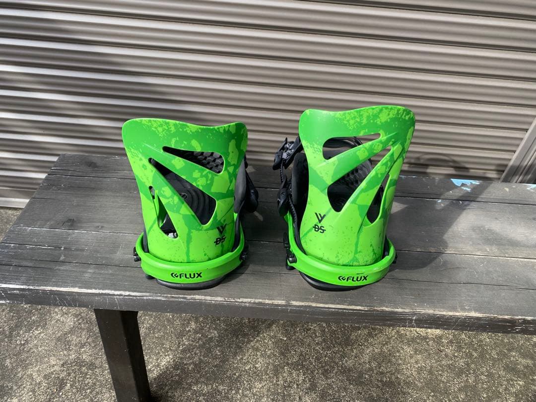 FLUX フラックス DS ディーエス Mサイズ バインディング 4回使用　緑
