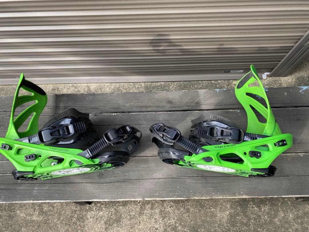 FLUX フラックス DS ディーエス Mサイズ バインディング 4回使用　緑