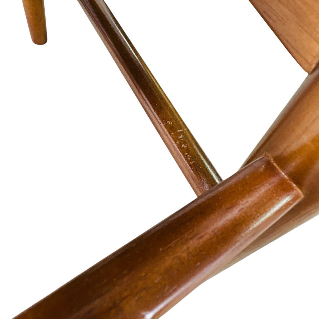 ④美品 カリモク60 Tチェア スタンダードブラック レザー KARIMOKU