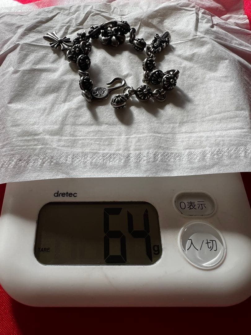 シルバー925 クロス チャーム ブレスレット