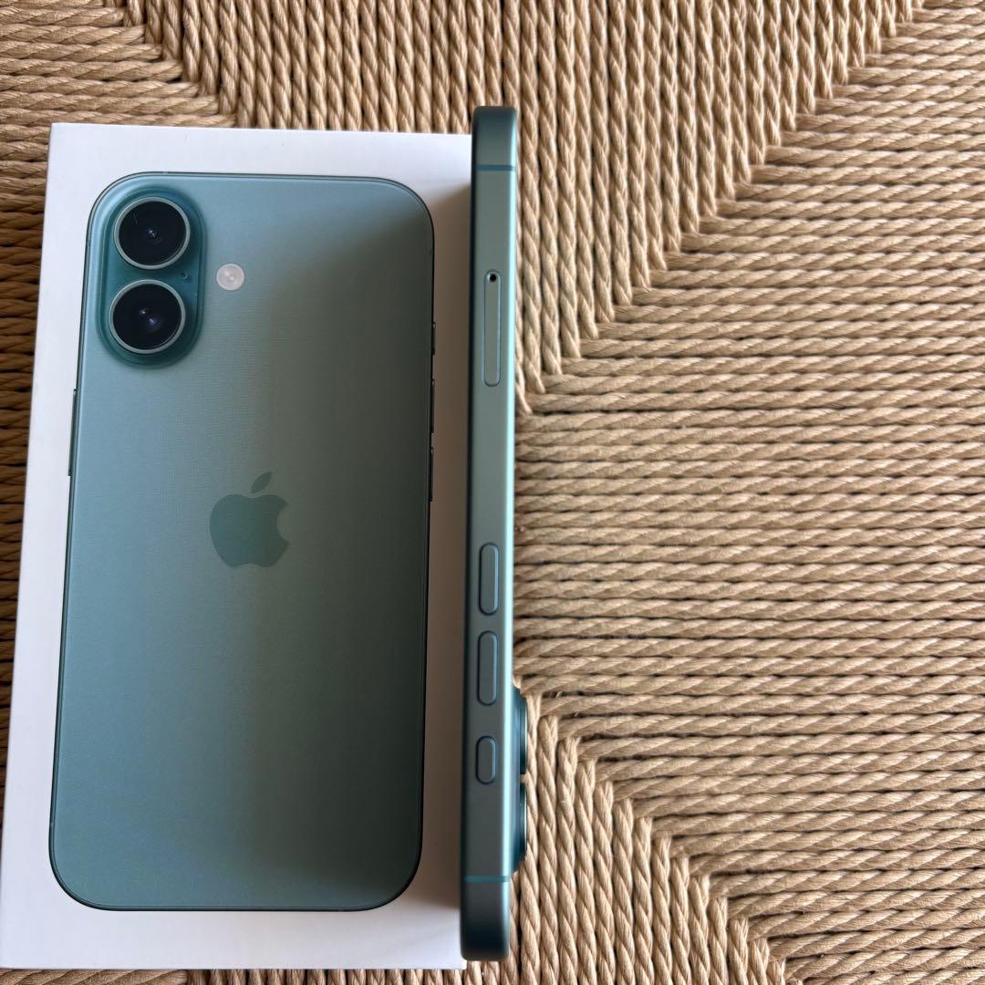 Apple iPhone16 256GB ティール 99%