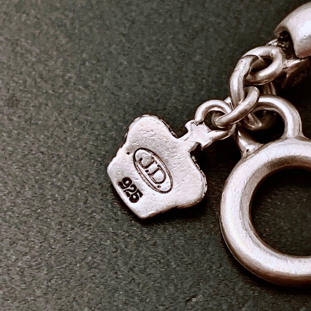 ジャスティン デイビス 925 スカル ローズ ネックレス シルバー Y718