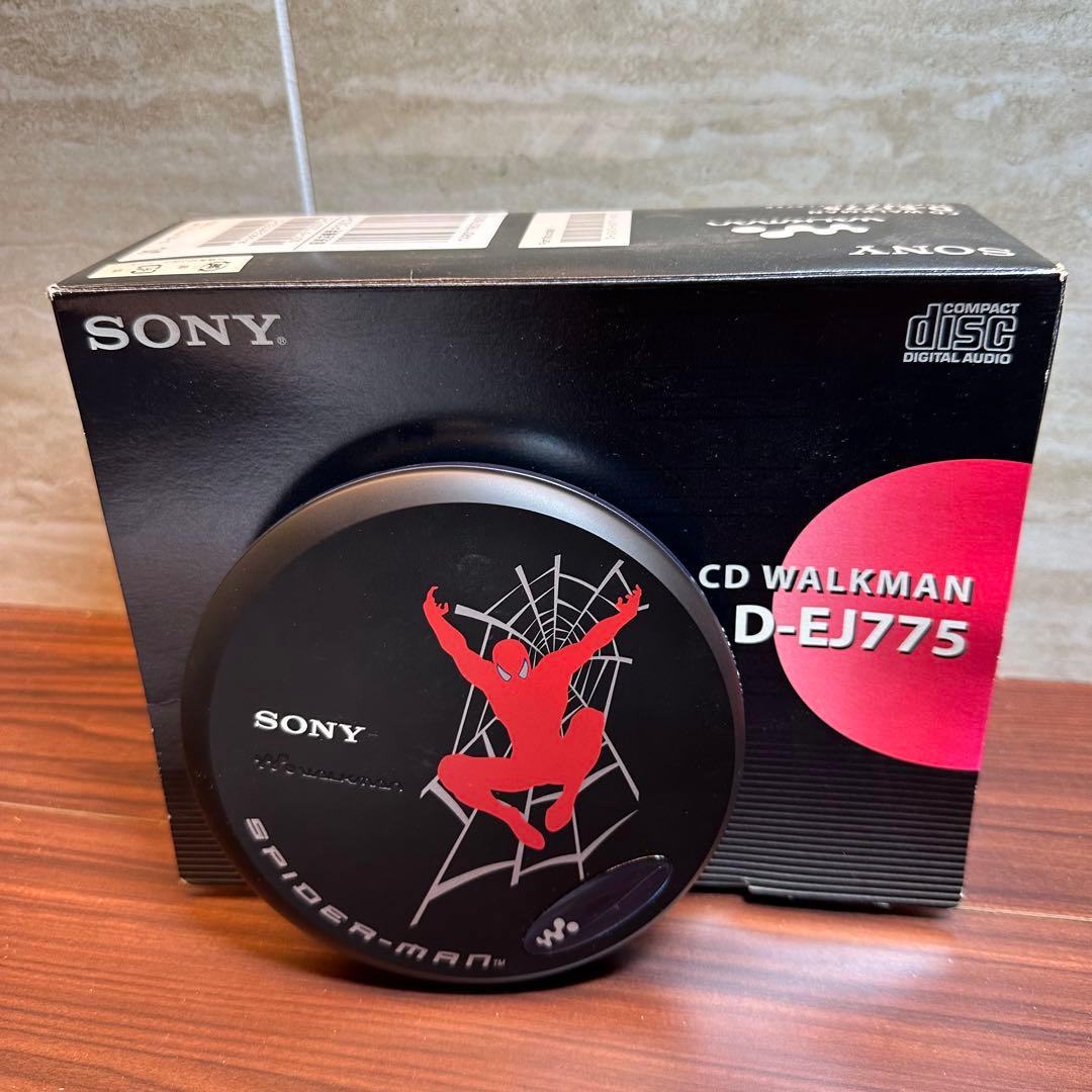 SONY CDウォークマン D-EJ775 スパイダーマン 5525