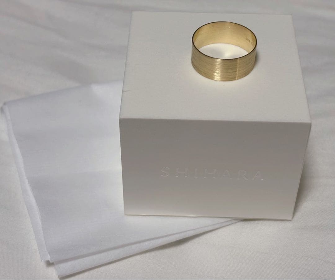 〈シハラ〉プレートリング7.5 14号