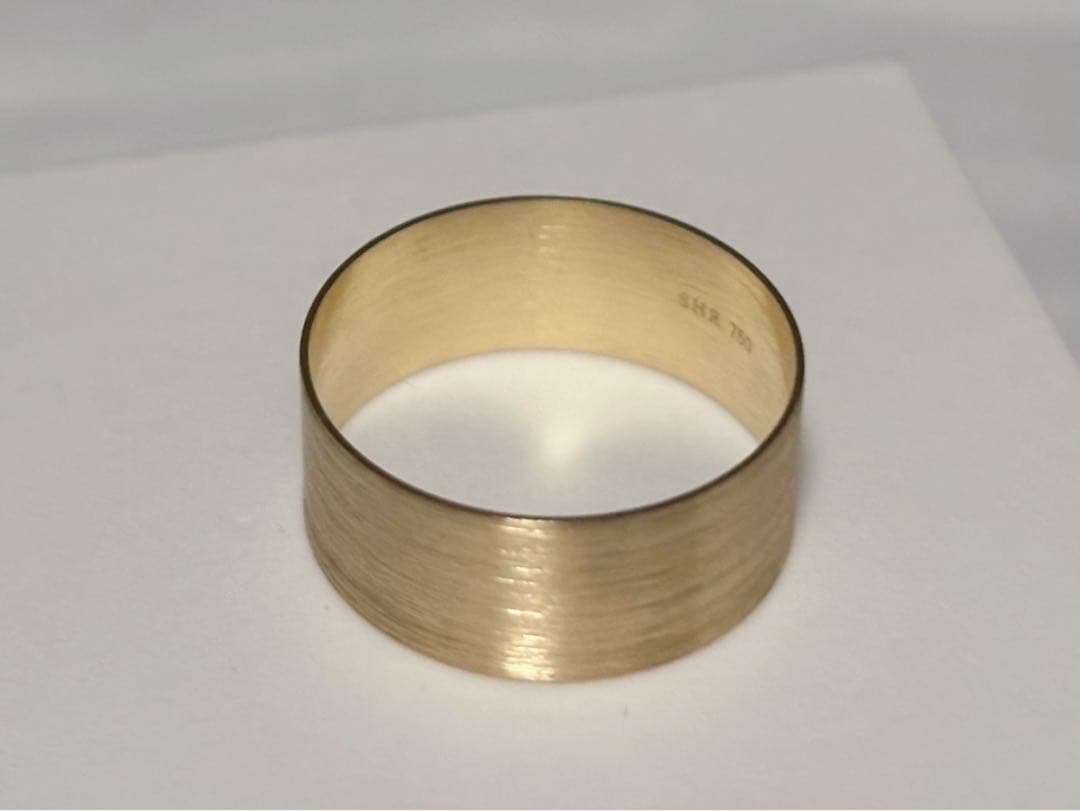 〈シハラ〉プレートリング7.5 14号