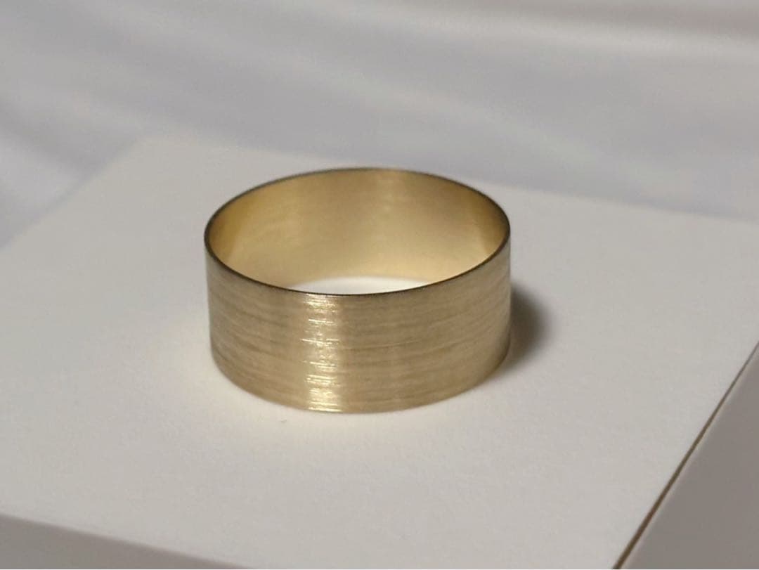 〈シハラ〉プレートリング7.5 14号