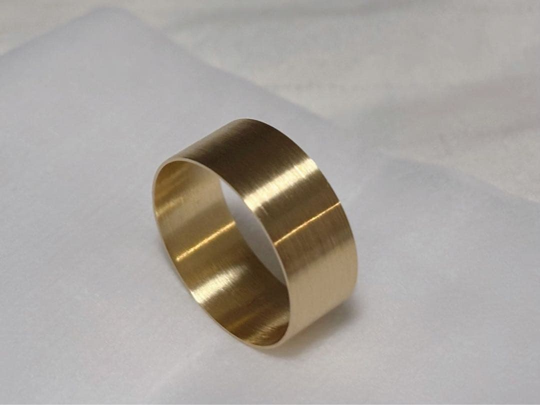 〈シハラ〉プレートリング7.5 14号